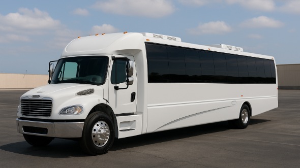 Exterior of Charter Bus Company Philadelphia's 30 Passenger Party Bus in Philadelphia